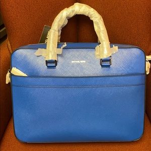 Authentic Michael Kors leather briefcase